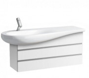 Тумба под раковину Laufen IL Bagno Alessi One 99,4х32х48,5 см МДФ белый лак H4245200976311