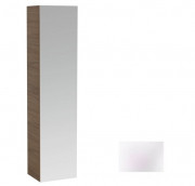 Пенал дзеркальний навісний Laufen IL Bagno Alessi One 40х30х170 см петлі праворуч МДФ білий лак H4580210976311