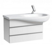 Тумба под раковину Laufen IL Bagno Alessi One 73,2х32х47,3 см МДФ белый лак H4244500976311