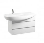 Тумба під раковину Laufen IL Bagno Alessi One 73,2х32х47,3 см МДФ білий лак H4244700976311