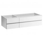 Тумба під раковину Laufen IL Bagno Alessi One 120х50х32 см без стільниці МДФ білий лак H4241800976311