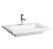 Раковина для ванної Laufen Living 65х48 см з 1 отвором без переливу кераміка білий H8164310001111