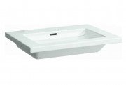 Раковина для ванної Laufen Living 65х48 см без отворів шліфована кераміка білий H8164320001091