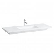 Раковина для ванної Laufen Living 130х48 см з 1 отвором без переливу кераміка білий H8164350001111