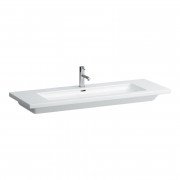 Раковина для ванної кімнати Laufen Living 130х48 см з 1 отвором кераміка білий H8164360001041