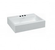 Раковина для ванної Laufen Living 60х46 см із 3 отворами кераміка білий H8174330001081