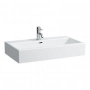 Раковина для ванной Laufen Living 80х46 см с 1 отверстием керамика белый H8174360001041