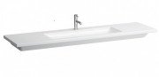 Раковина для ванной Laufen Living 180х48 см с 1 отверстием без перелива керамика белый H8164380001111
