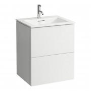 Тумба з раковиною Laufen Kartell 60х50х72, 6 см МДФ білий матовий H8603336401041