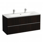 Тумба с раковиной Laufen Palace 120х45х54,5 см МДФ темно-коричневый вяз H8607092631071