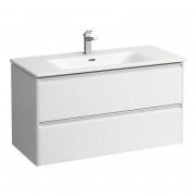 Тумба с раковиной Laufen Palace 100х45х54,5 см МДФ белый матовый H8607072601041