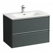 Тумба с раковиной Laufen Palace 80х45х54,5 см МДФ серый H8607052661041