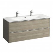 Тумба с раковиной Laufen Palace 120х45х54,5 см МДФ светлый вяз H8607092621071