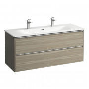 Тумба с раковиной Laufen Palace 120х45х54,5 см МДФ светлый вяз H8607092621071