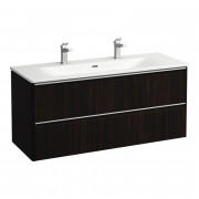 Тумба с раковиной Laufen Palace 120х45х54,5 см МДФ темно-коричневый вяз H8607092631071