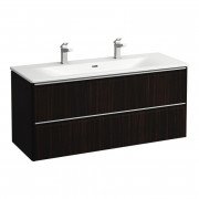 Тумба с раковиной Laufen Palace 120х45х54,5 см МДФ темно-коричневый вяз H8607092631071