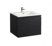 Тумба з раковиною Laufen Pro S 60х50х45,5 см МДФ венге H8609614231041