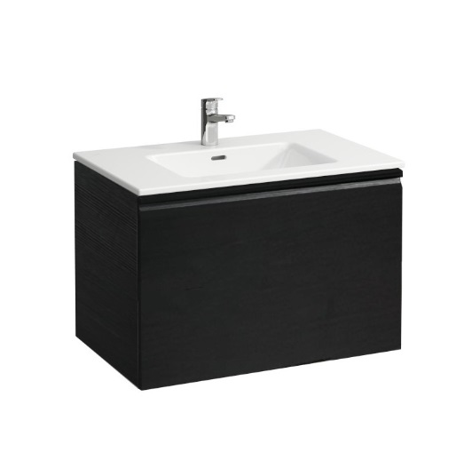 Тумба з раковиною Laufen Pro S 80х50х45,5 см МДФ венге H8609634231041