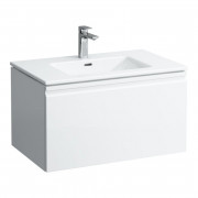 Тумба з раковиною Laufen Pro S 80х50х45, 5 см МДФ білий H8609634631041