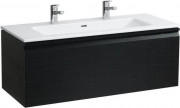Тумба з раковиною Laufen Pro S 120х50х45,5 см МДФ венге H8609674231071