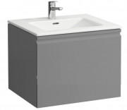 Тумба з раковиною Laufen Pro S 60х50х45,5 см МДФ графіт H8609624801041