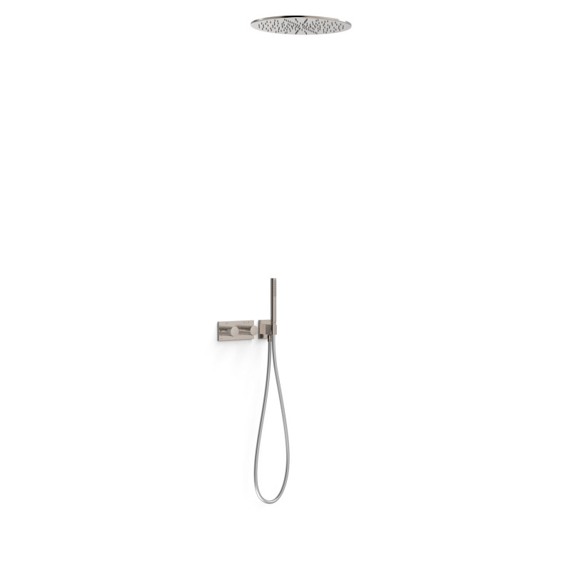 Душевая система скрытого монтажа Tres B-system с термостатом сталь 30735206AC