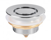 Зливний клапан для ванн Tres Click-Clack із прихованою пробкою хром 134215027