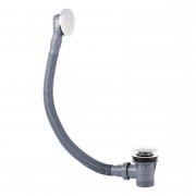 Злив-перелив для ванн Tres Click-Clack матовий білий 03453420BM