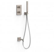 Термостат для ванни Tres Therm-Box на 2 споживача з душовим гарнітуром сталь 21125007AC