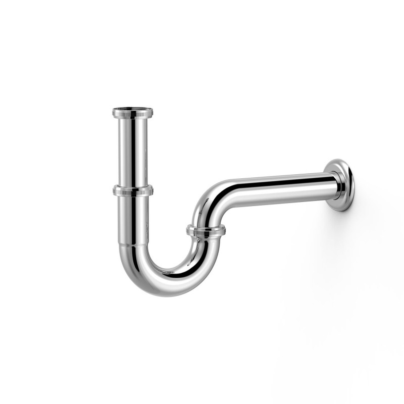 Сифон для раковини Tres телескопічний хром 134215024