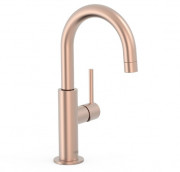 Смеситель для раковины Tres Study colors однорычажный матовое розовое золото 26290403OPM