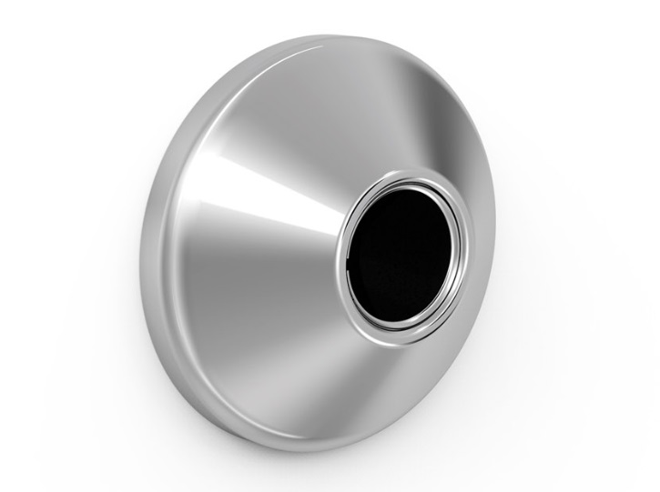 Накладка для смесителя Tres Ø 80 мм латунь хром 9134784