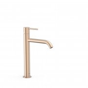 Смеситель для раковины Tres Study colors однорычажный матовое розовое золото 26230701OPM