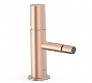 Смеситель для биде Tres Study однорычажный матовое розовое золото 06112001OPM