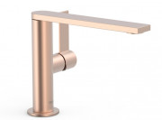 Смеситель для раковины Tres Project-Tres однорычажный матовое розовое золото 21120501OPM