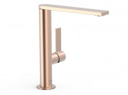 Смеситель для раковины Tres Project-Tres однорычажный матовое розовое золото 21130501OPM