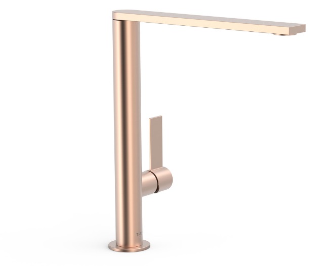 Смеситель для раковины Tres Project-Tres XXL однорычажный матовое розовое золото 21140501OPM