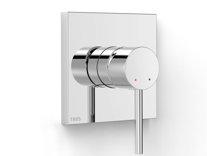 Смеситель для душа Tres Max встраиваемый 1 потребитель хром 06227810
