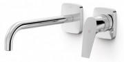 Смеситель для раковины Tres Canigo настенный однорычажный хром 21730002