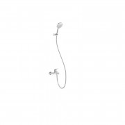 Смеситель для ванной Tres Canigo однорычажный с душевым набором хром 21717001