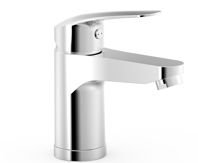 Змішувач для раковини Tres Base Plus одноважільний хром 21610303