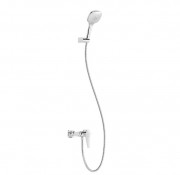 Смеситель для душа Tres Canigo Plus однорычажный с душевым набором хром 21816701