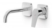 Змішувач для раковини Tres Canigo настінний одноважільний хром 21730001