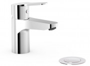 Смеситель для раковины Tres Base Tres-duo® однорычажный с донным клапаном хром 21510310D