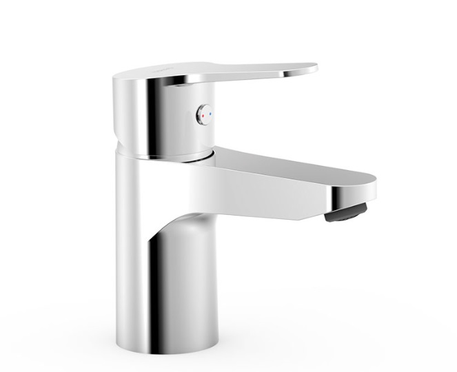 Смеситель для раковины Tres Base Eco Tres-duo® однорычажный хром 21510410