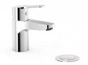 Смеситель для раковины Tres Base Eco Tres-duo® однорычажный с донным клапаном хром 21510410D