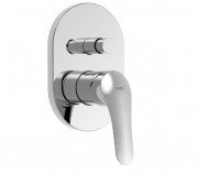 Змішувач для душу Tres Base Plus вбудований 2 споживача хром 21618001