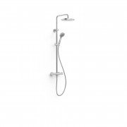 Душова стійка Tres Base Plus з термостатом хром 21639521