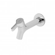 Кран для холодной воды Tres Base однорычажный настенный хром 21552002