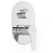 Змішувач для душу Tres Base вбудований 2 споживача хром 21528110